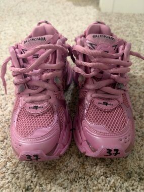 Balenciaga Pink Chunky Sneakers